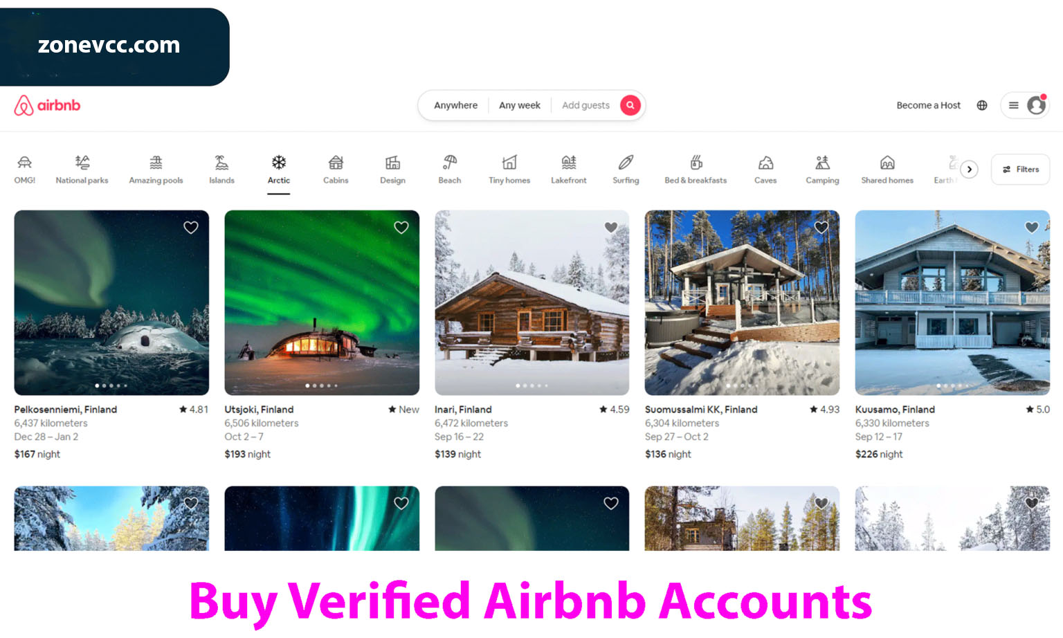 Buy Airbnb Accounts