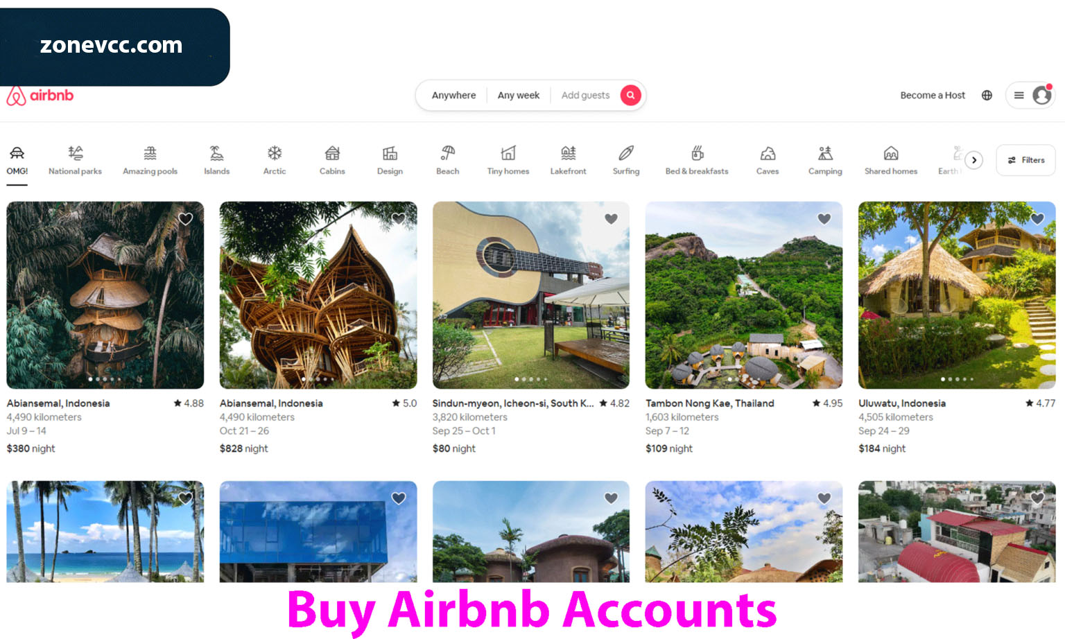 Buy Airbnb Accounts